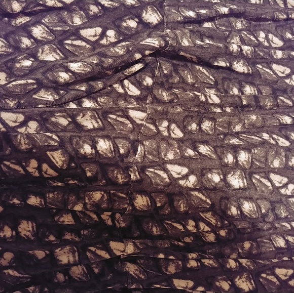 Vintage leopard print skirt - Picture 2 of 3
